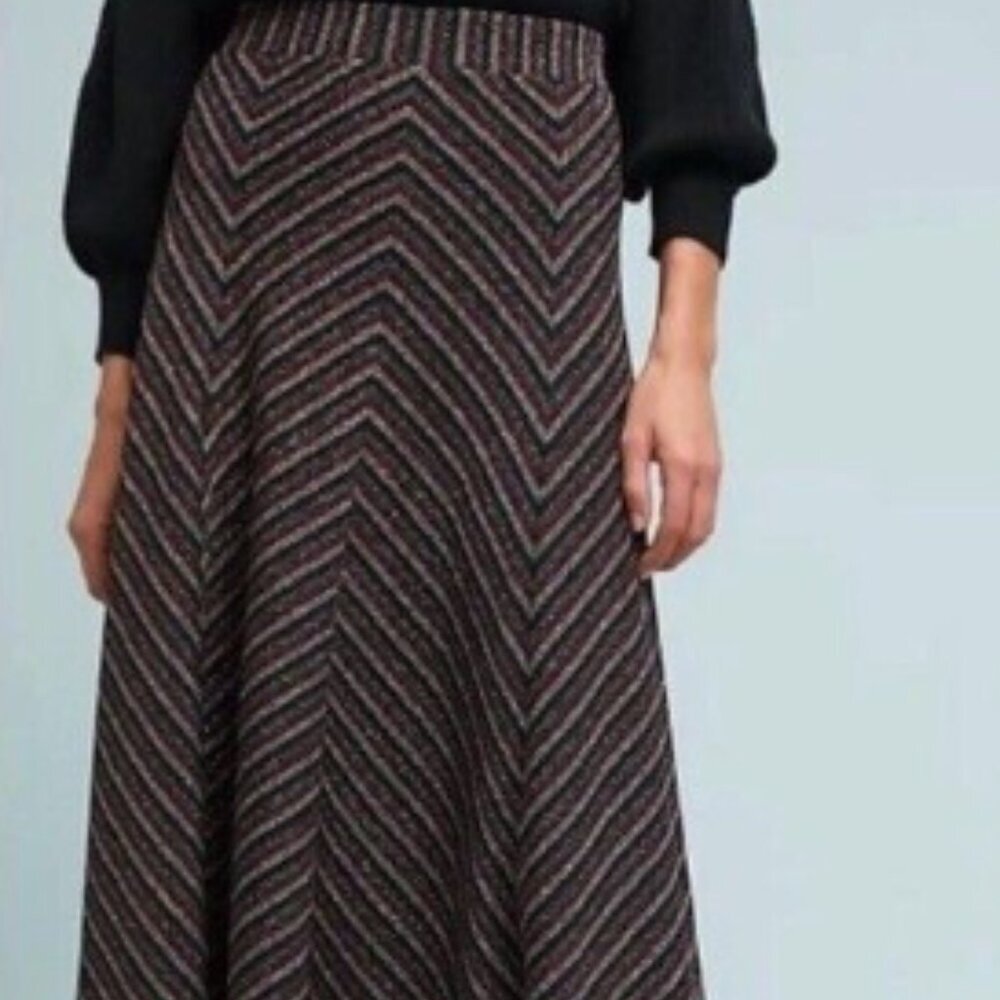 NWT Maeve by Anthropologie size Medium Sparkle skirt - Picture 1 of 11